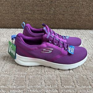 Skechers Sport Sneaker Womens 7 Dynamight 2.0 Soft Expressions Slip On Nursing